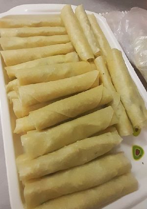 صورة لوصفة السبرينغ رول بالجبنة