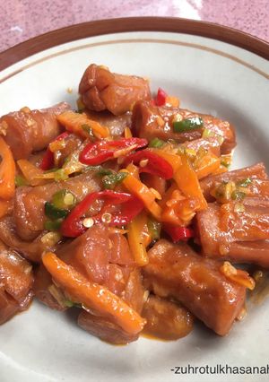 Foto resep Sosis Asam Manis
