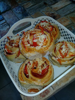 Una foto de Rollos de Pizza