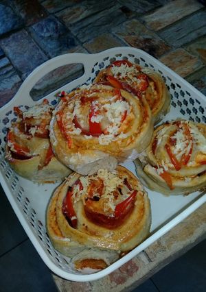 Una foto de Rollos de Pizza