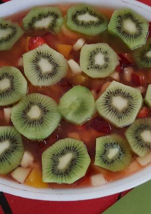 Una foto de Ensalada de frutas Vandus