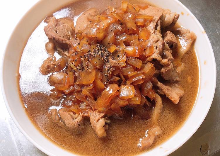 Filipino-Style Pork Steak