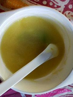 Foto resep MPASI 6 bulan Pertama, Bubur beras ubi manis