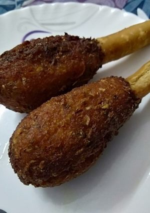 A picture of Veg lollipop with edible stick.