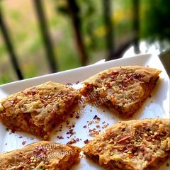 A picture of Wheat Roti lasagne.