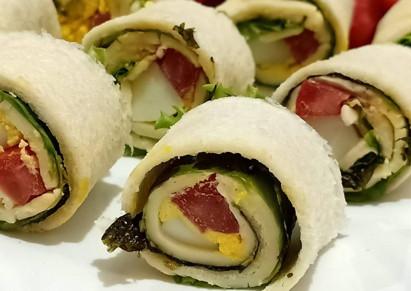 Sandwich sushi