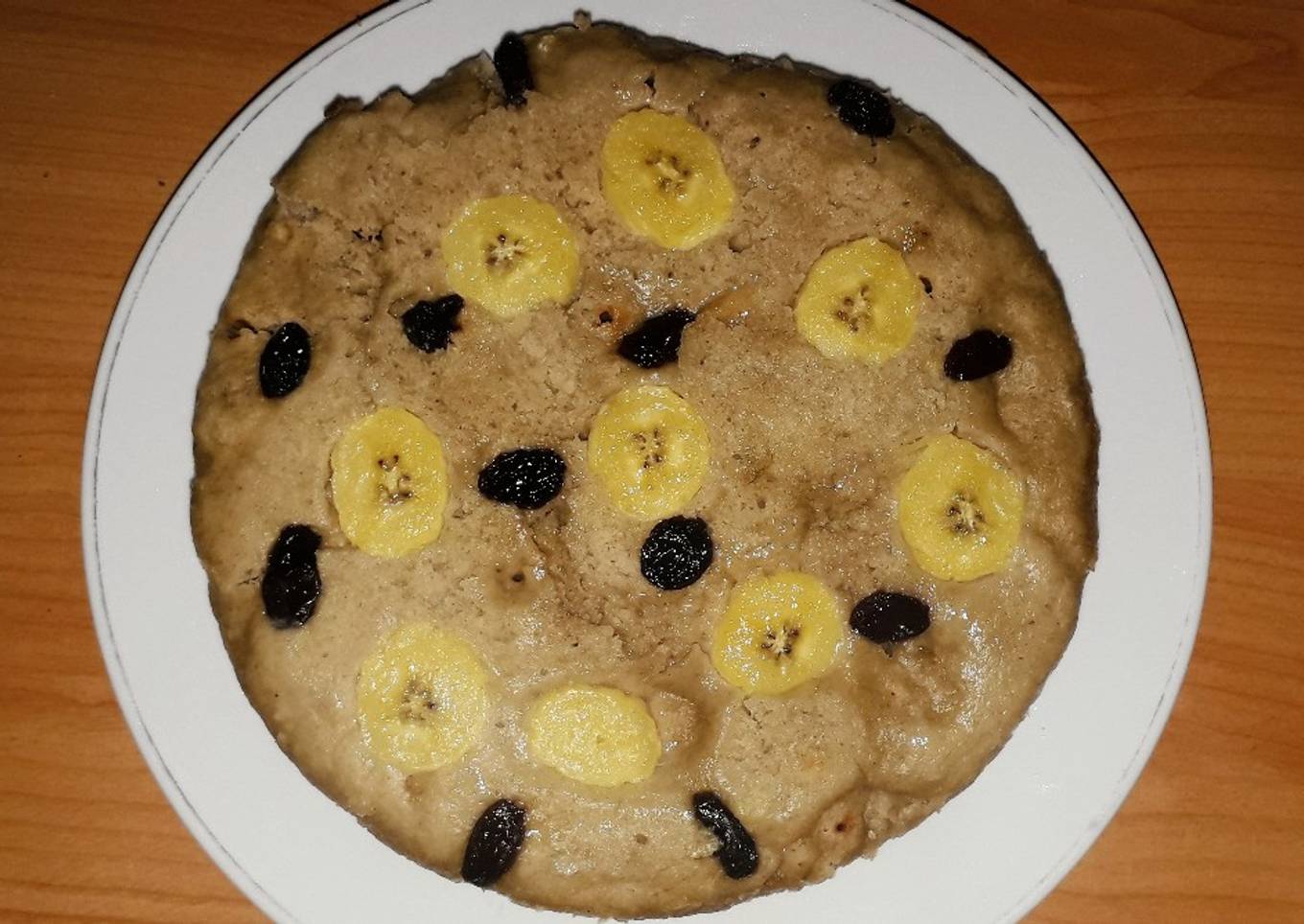 Mini bizcocho de avena y bananos ☕