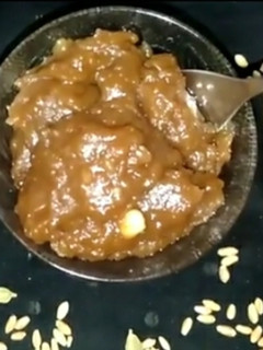 கோதுமை பால் கருப்பட்டி அல்வா (Kothumai paal karuppati halwa recipe in tamil) செய்முறை முக்கிய புகைப்படம்