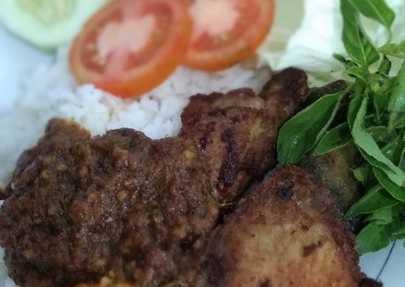 Bebek Bumbu Hitam Khas Madura