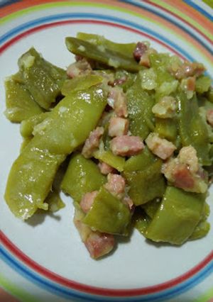 Foto principal de Judías verdes con jamón con Thermomix