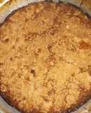 Tarta de dulce de leche y coco