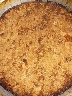 Una foto de Tarta de dulce de leche y coco