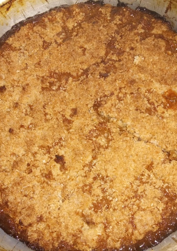 Una foto de Tarta de dulce de leche y coco