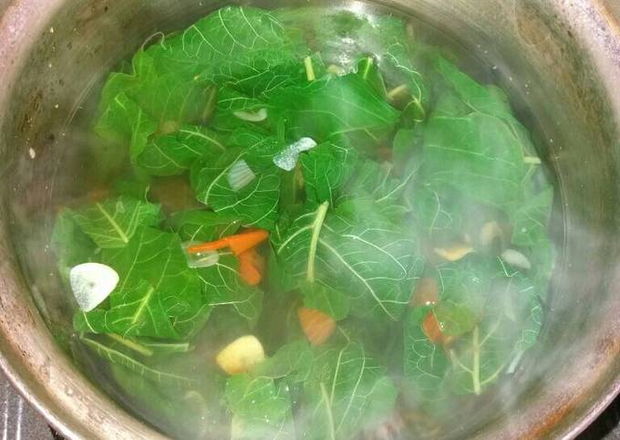 Rahasia Bikin Sayur Bayam Kemangi Kuah Bening, Sempurna