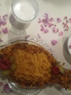 عکسی از دستور ماکارونی