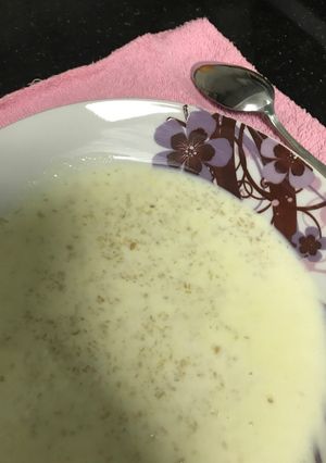 صورة لوصفة شوربة الأطفال المحبوبه 👧🏻🍼