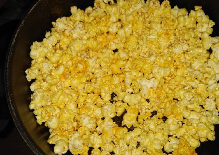 Steps to Make Tasty Tex Mex Popcorn