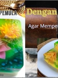 Foto resep Jelly art untuk pemula jilid 2