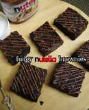 Fudgy Nutella Brownies