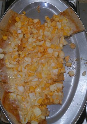Una foto de Pizza de huevo