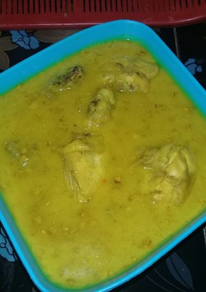 Foto resep Ayam kuah kuning