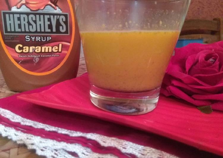 Simple Way to Make Award-winning Caramel Thandai