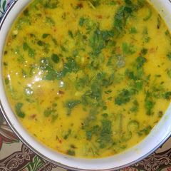 A picture of Dahi ke aloo.