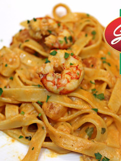 Una foto de Espagueti Pirata al estilo Guinos Deliciosos!