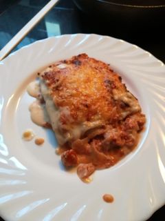 Una foto de Lasagna de carne