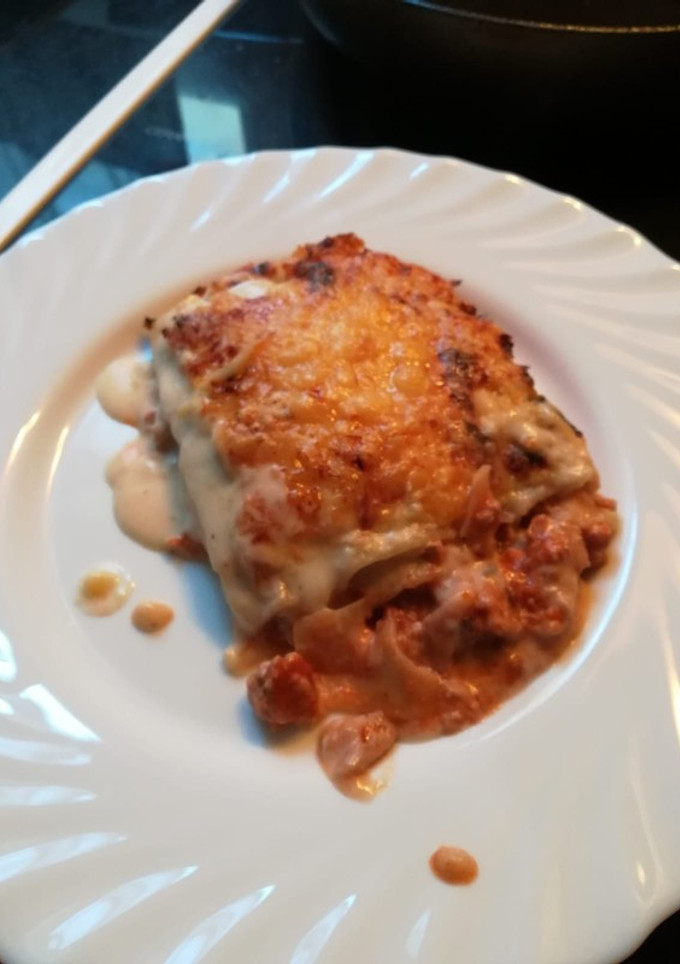 Una foto de Lasagna de carne