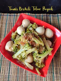Foto resep Tumis Brokoli Telur Puyuh