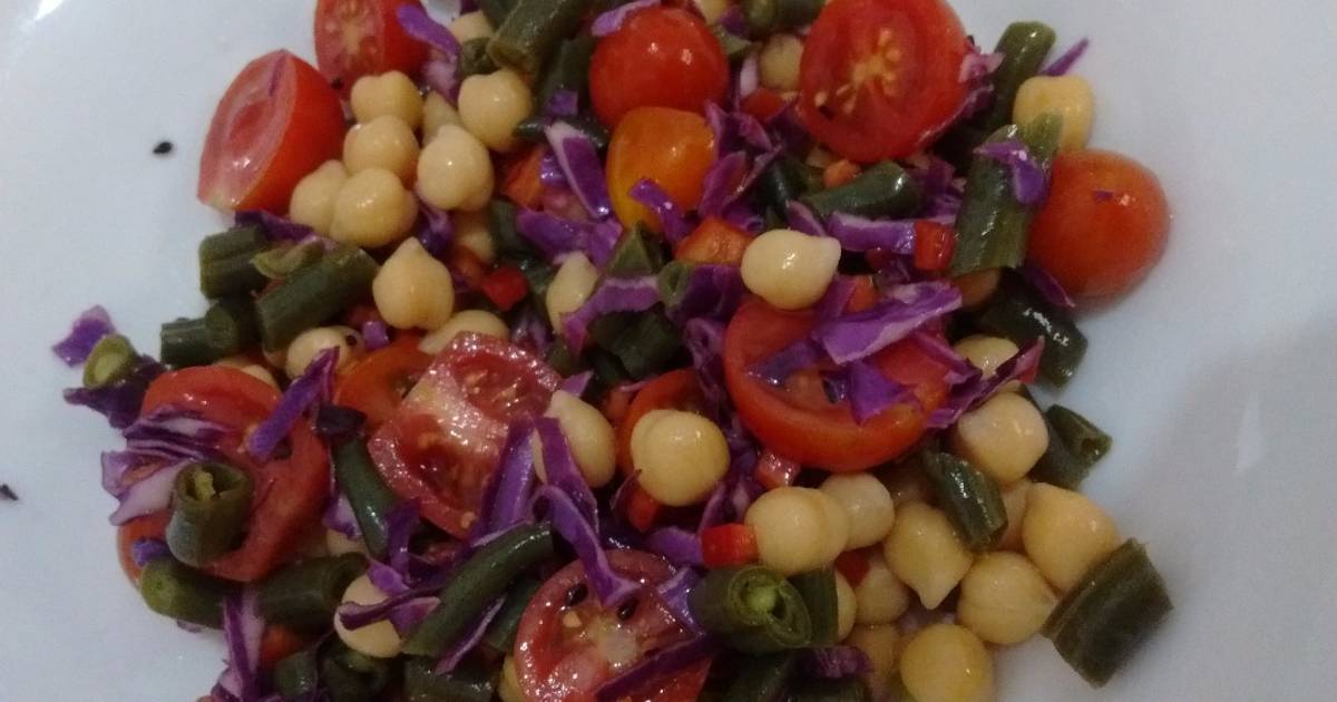 Ensalada de garbanzos y repollo 29 recetas caseras Cookpad