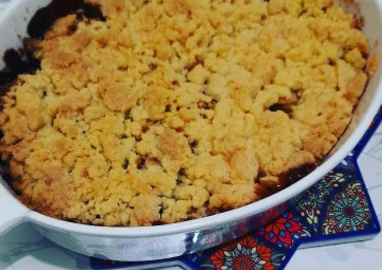 Le secret pour faire des recettes Crumble aux pommes Délicieux garanti