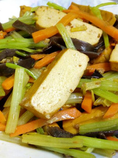 沙茶豆干(全素) 的食譜成品照片