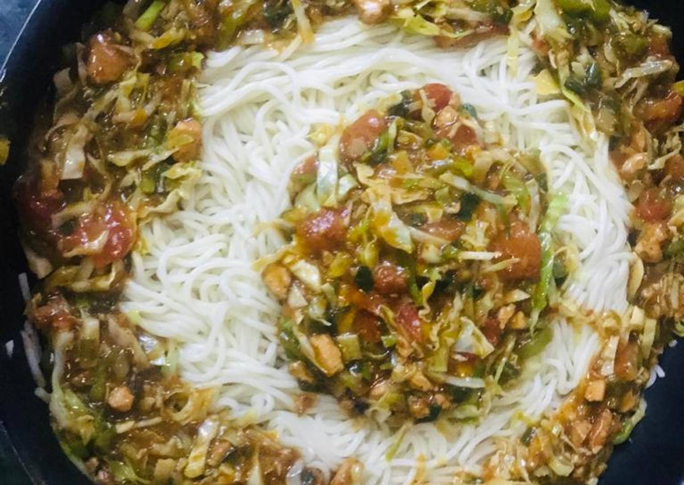 Chicken vegetable pasta
