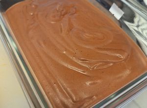 Une photo de Mousse chocolat à l'aquafaba