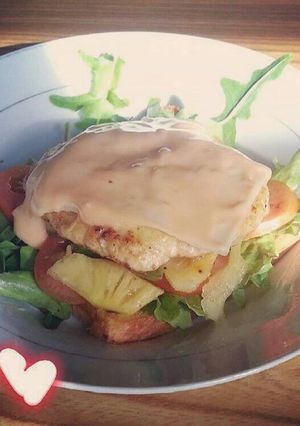 Foto resep Burger Ayam