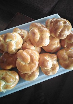 O poză a rețetei Chifle pufoase, japoneze.