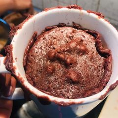 Microwave Chocolate Lava Cake A picture of Microwave Chocolate Lava Cake.