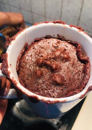 A picture of Microwave Chocolate Lava Cake.