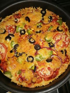 صورة لوصفة بيتزا 😋🍕