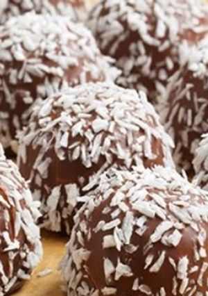 Una foto de Trufas saludables