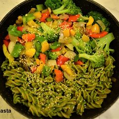 A picture of Broccoli Pasta.