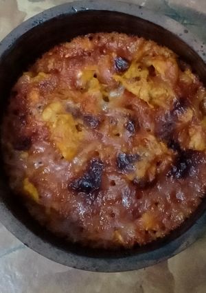 صورة لوصفة طاجن لسان عصفور بالفراخ