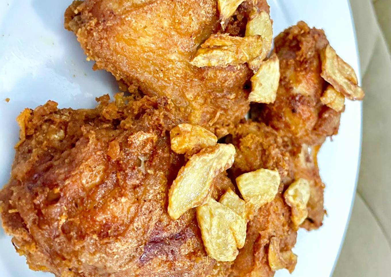 17. Ayam goreng bawang putih