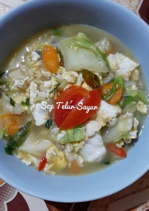 Foto resep Sop Telur Sayur