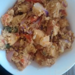 A picture of Masala Iddli.