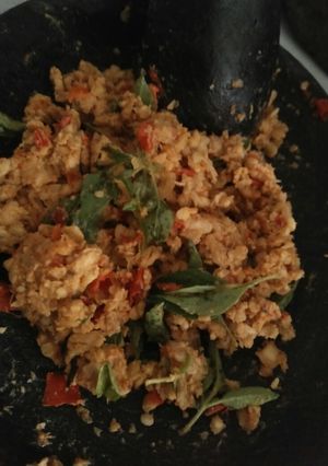 Foto resep Sambel tempe kemangi