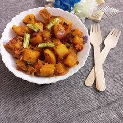 A picture of Stir Fry Sweet Potato.