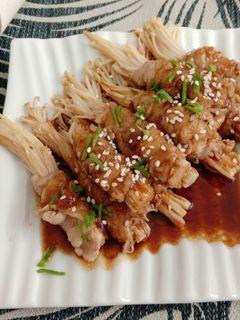 Foto resep Enoki Beef Roll